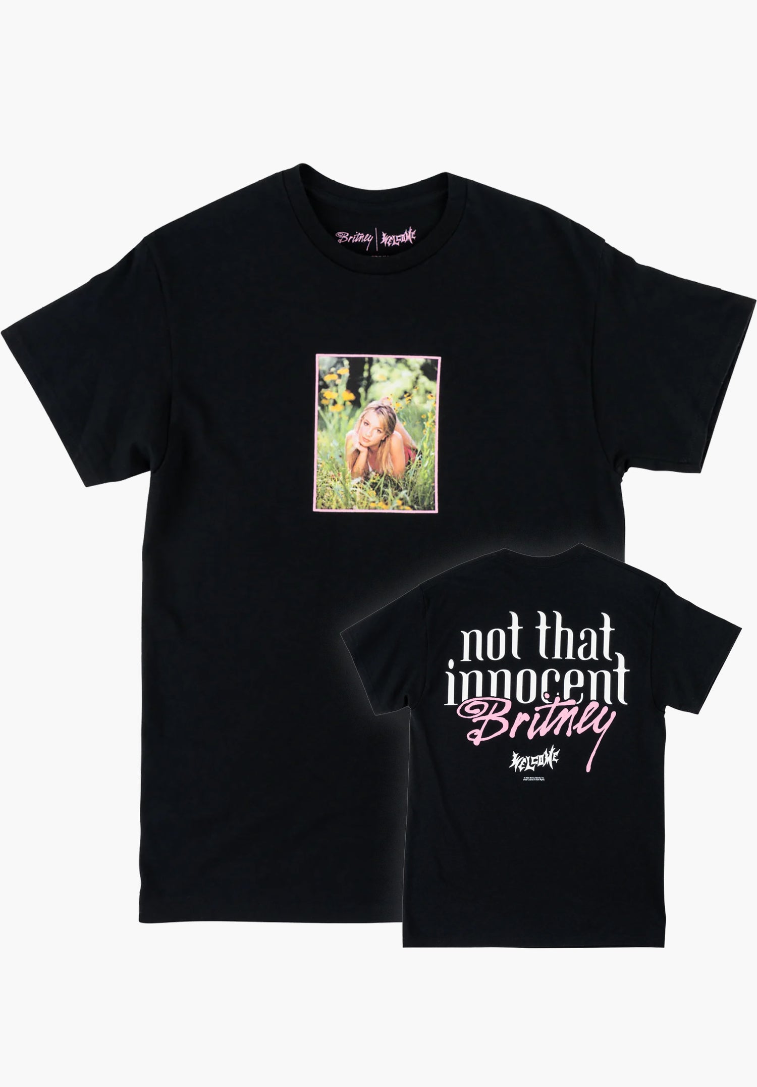 x Britney Spears Daisies black Vorderansicht Zoom Image