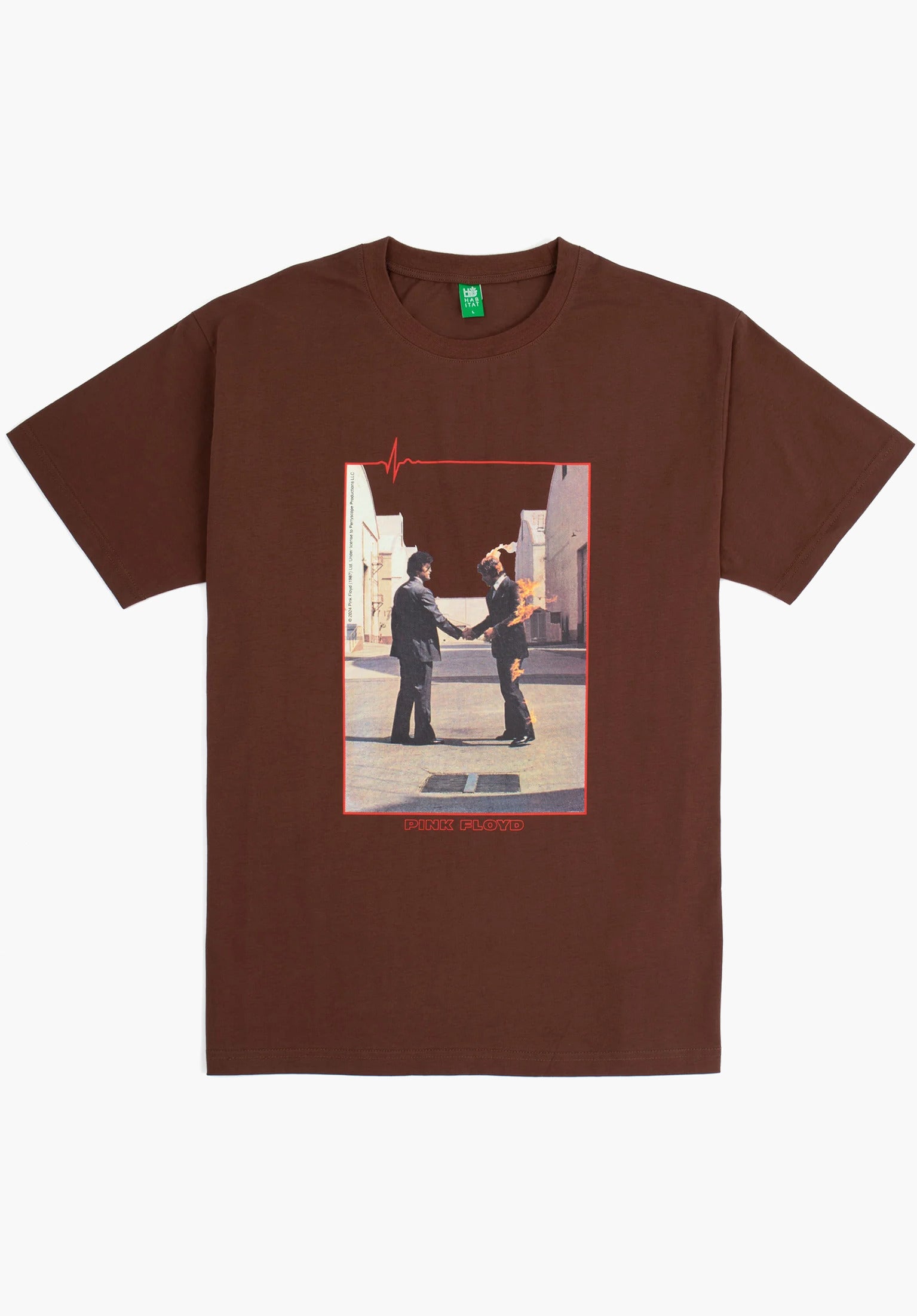 x Pink Floyd Wish You Were Here Habitat T-Shirt in brown für