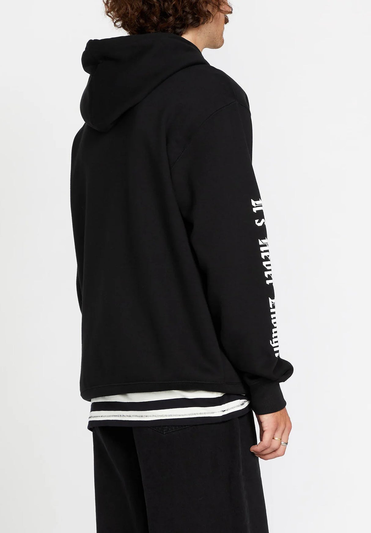 x Schroff Fleece PO black Rueckenansicht