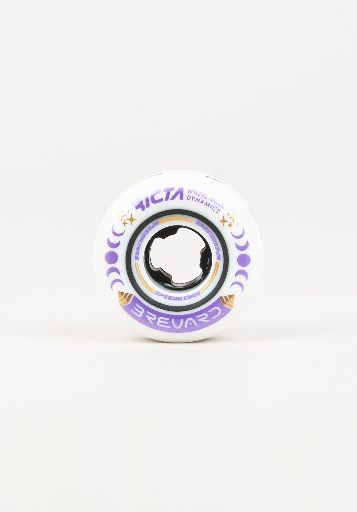 Brevard Speedrings Wide 101A white Rückenansicht