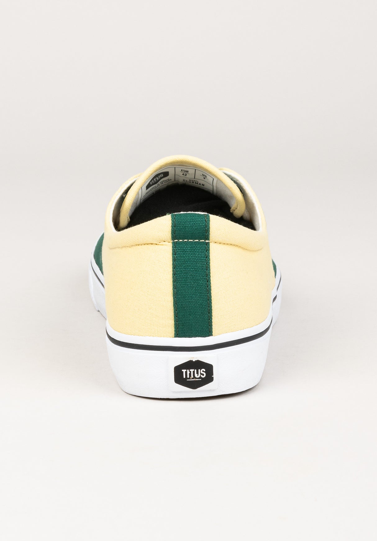 Clubman vanilla-darkgreen-white Seitenansicht