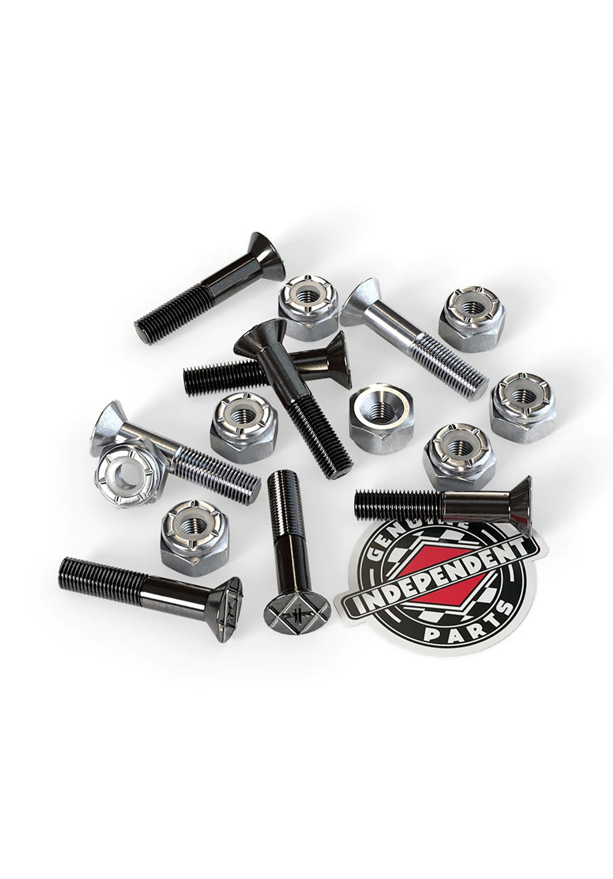 1" Kreuz black-silver Close-Up1