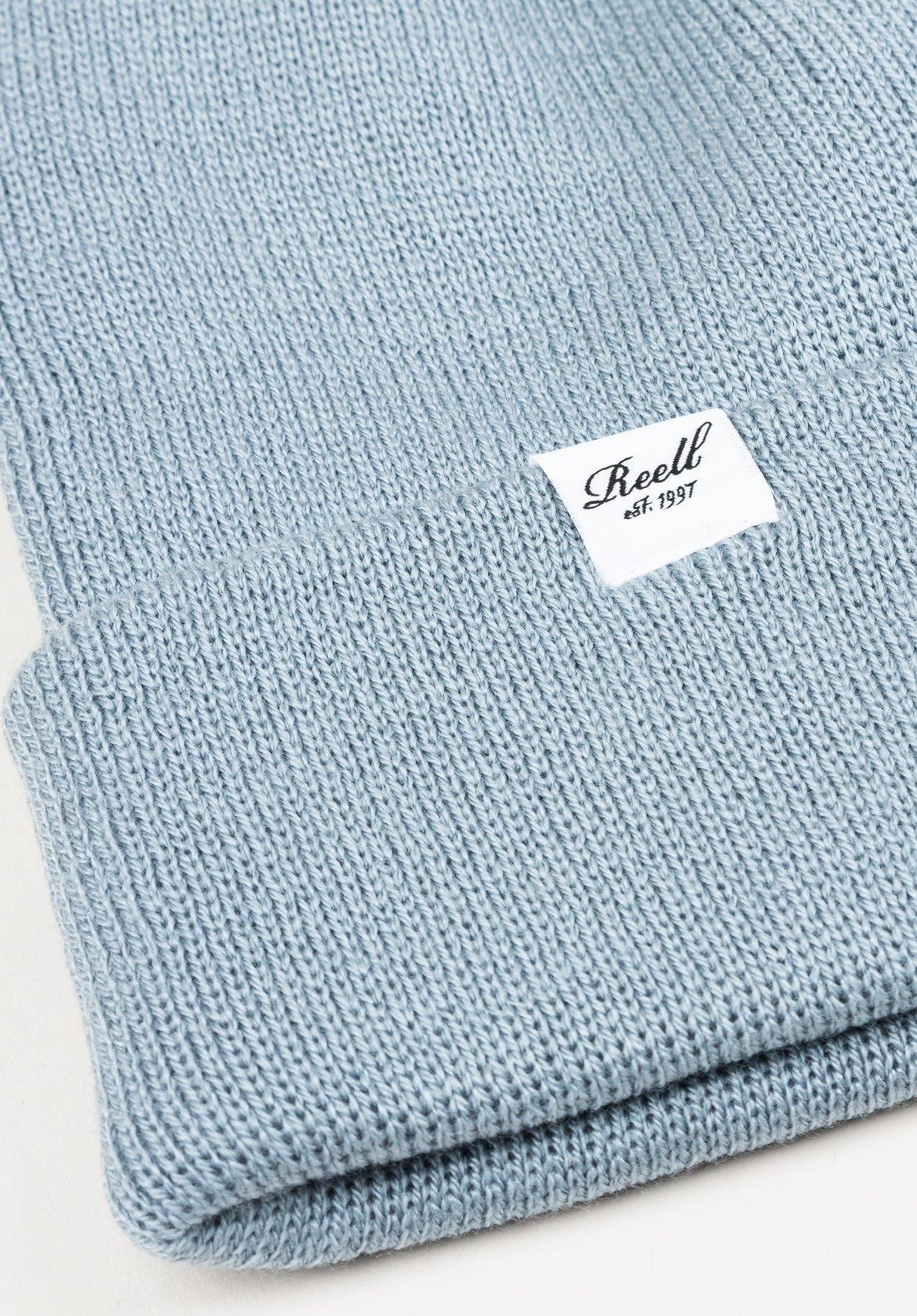 Beanie beingblue Rückenansicht