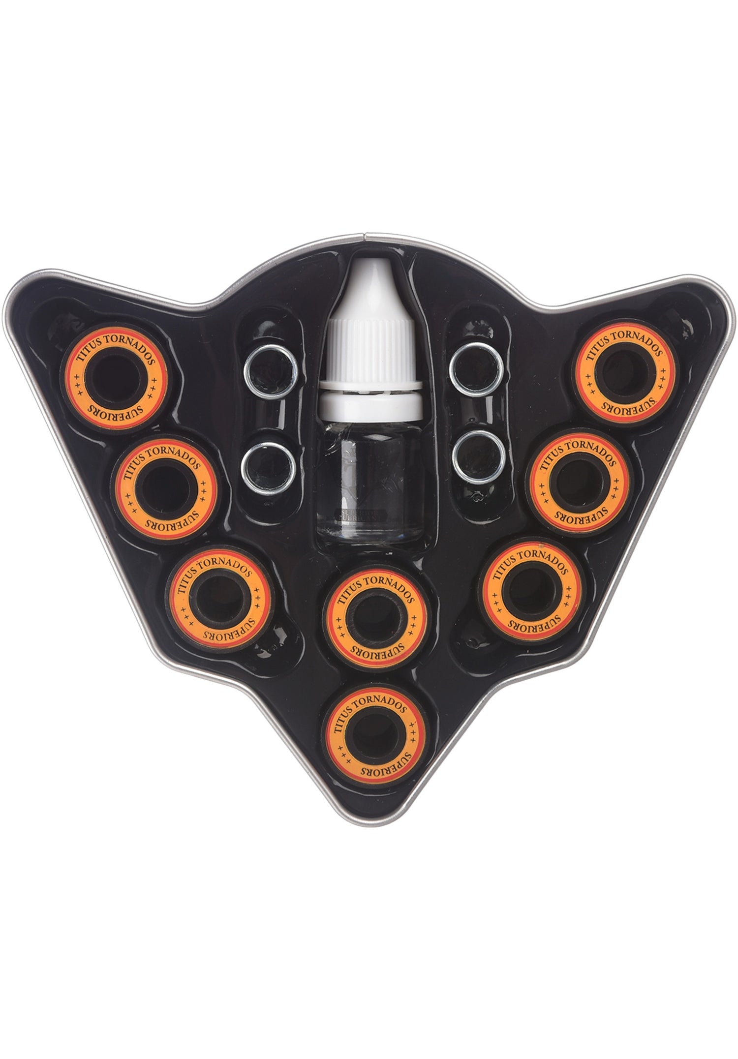 Tornados Superiors black-orange Rückenansicht Zoom Image