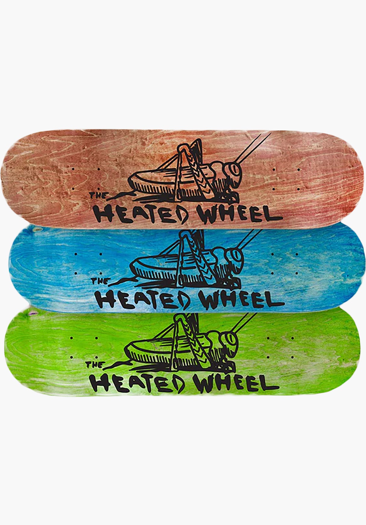 Grass-hopper Team Models assorted stains Close-Up1