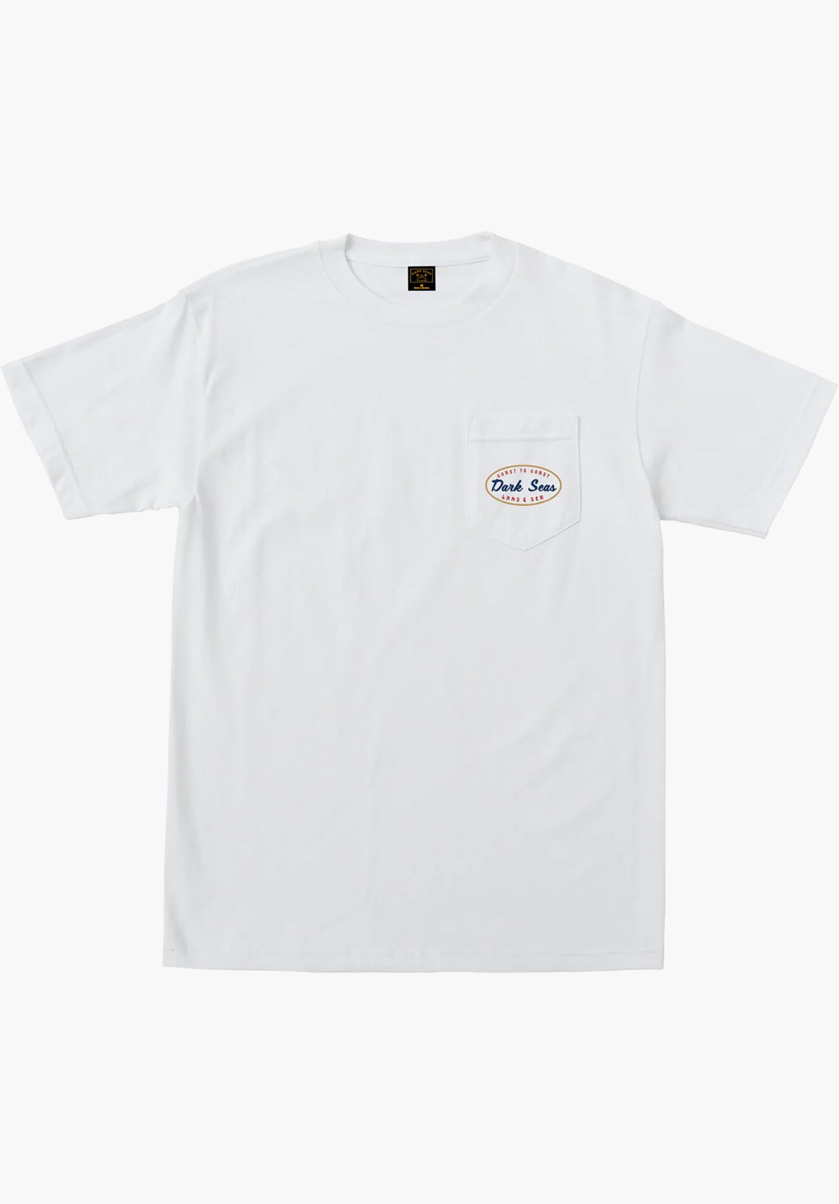 Magnitude Pocket Tee white Close-Up1
