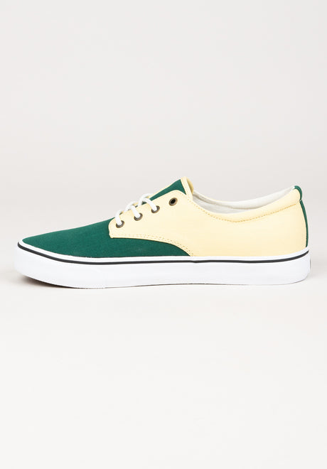 Clubman vanilla-darkgreen-white Oberansicht