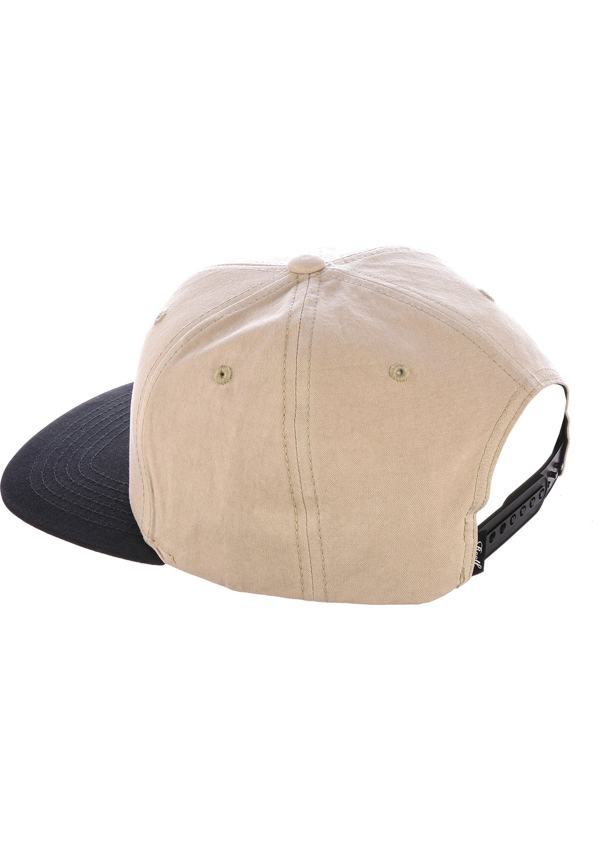 Pitchout 6-Panel amberbrown-black Rückenansicht