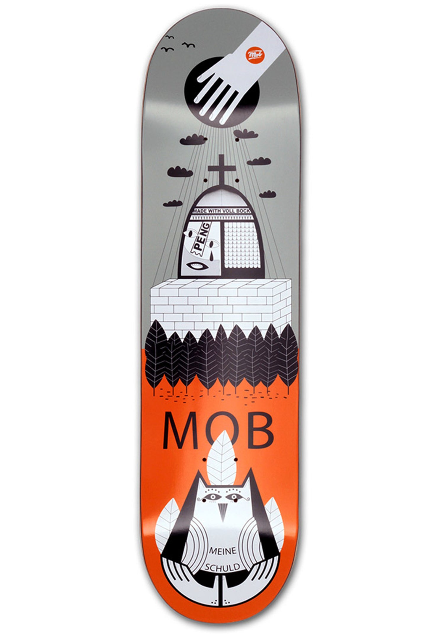 Wikinger black-orange Vorderansicht Zoom Image