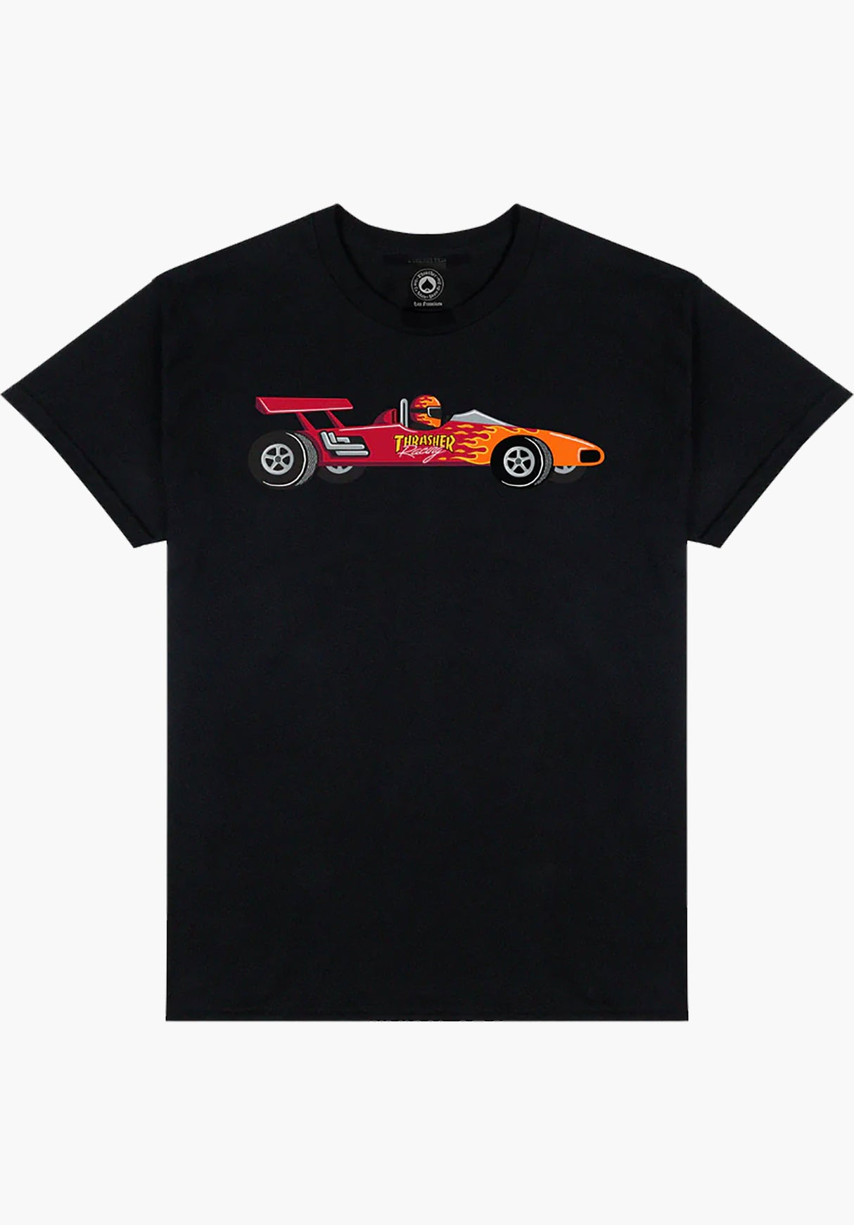Racecar black Vorderansicht