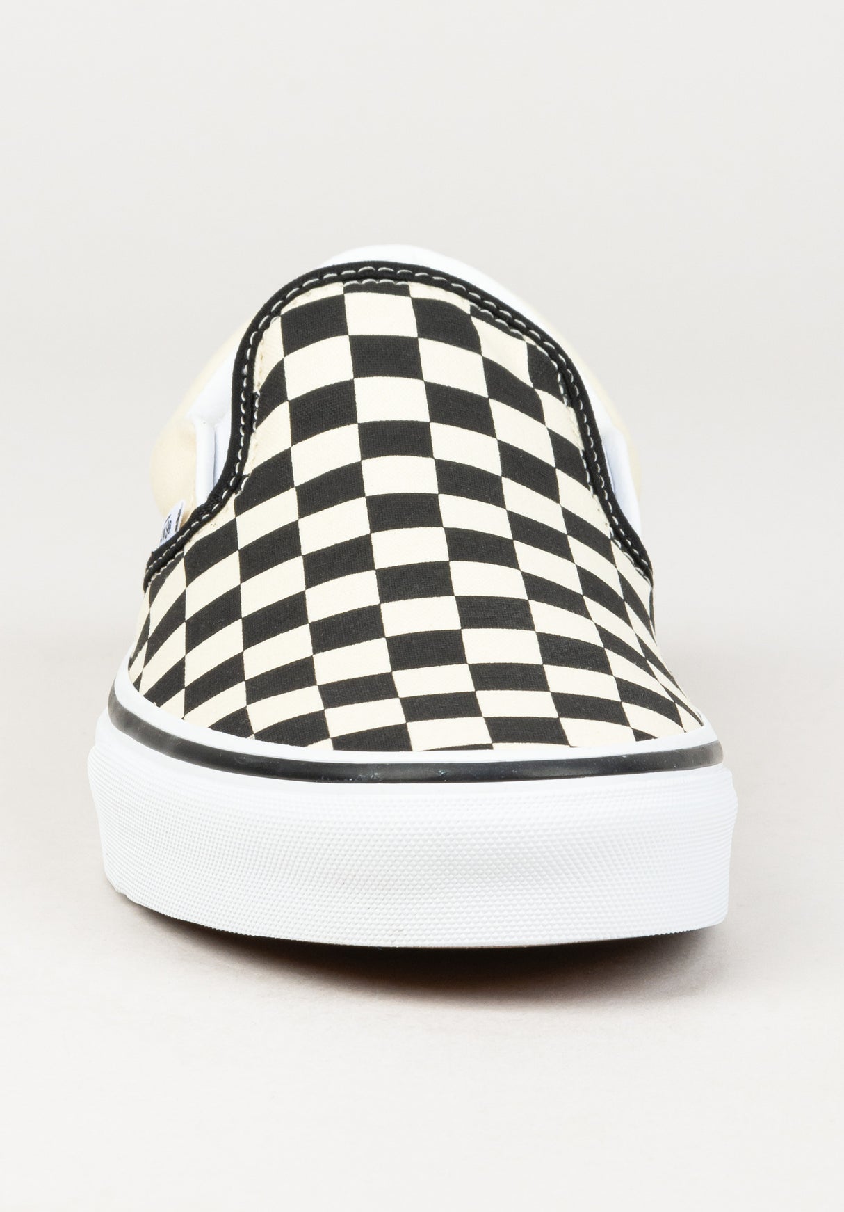 Classic Slip-On checkerboard black-white Rückenansicht