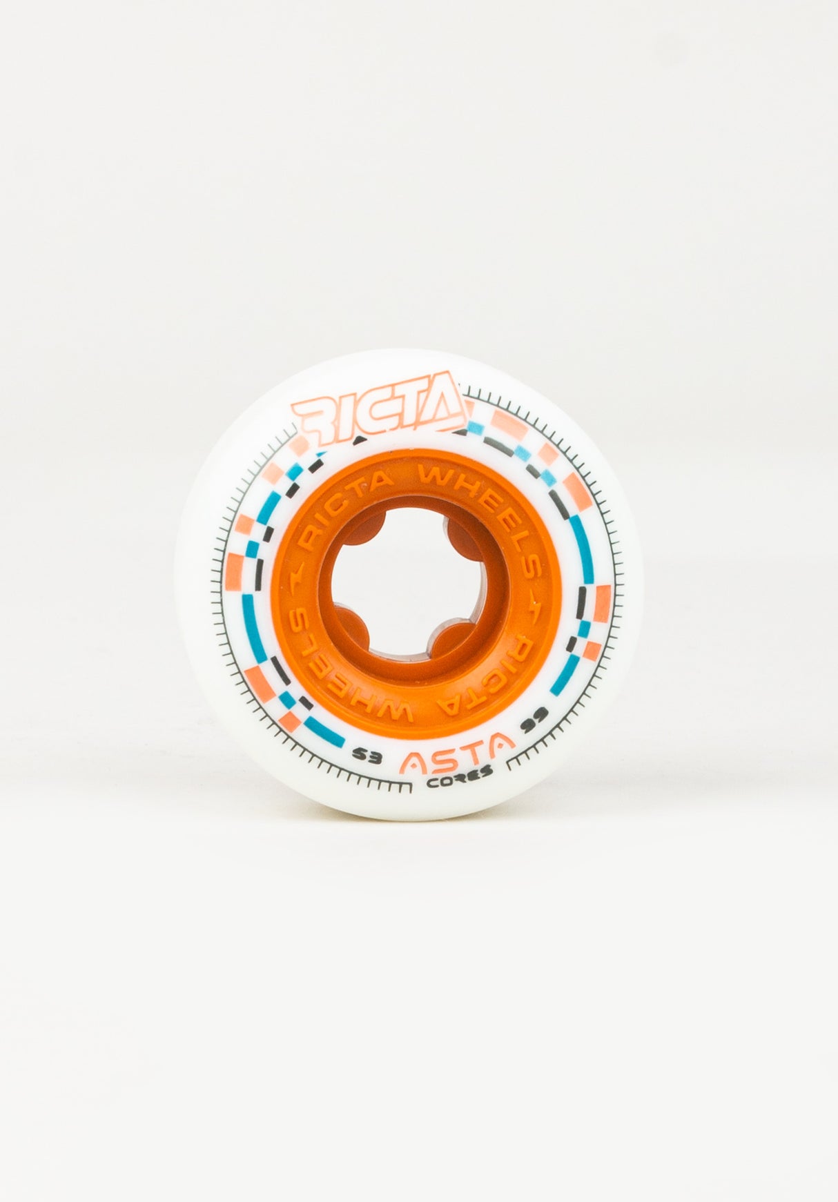 Asta Cores Round 99A white Rückenansicht