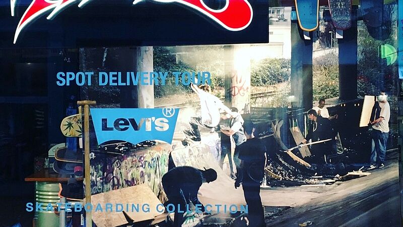 Levi´s Jeans im Titus Bremen Skateshop