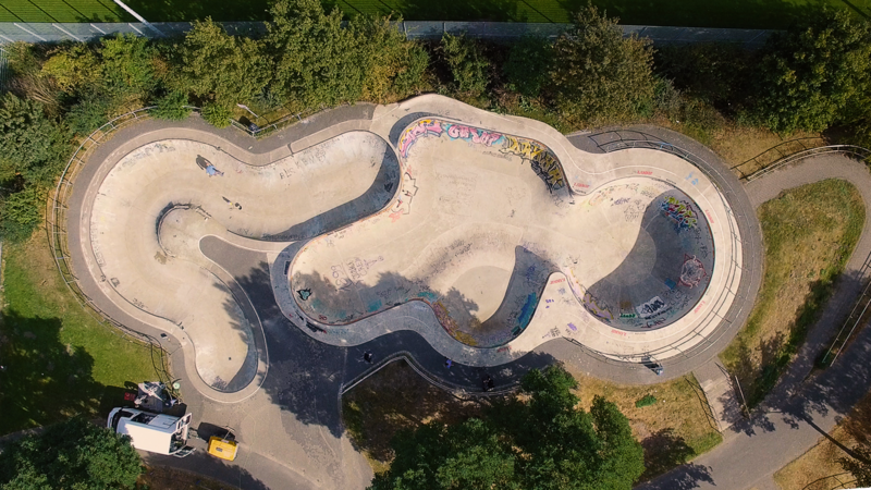 Skateparksanierung Berg Fidel