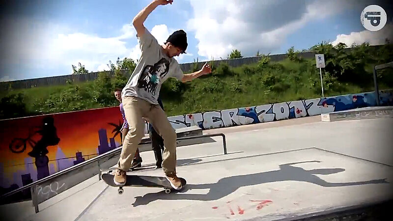 Titus Karlsruhe im Skatepark Münster-Gievenbeck