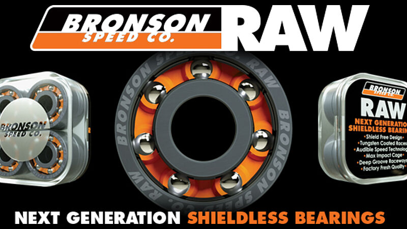 Bronson Speed Co. RAW - Next Generation Shieldless Bearings