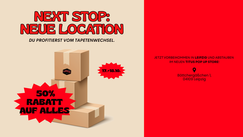 Next Step: Neue Location!