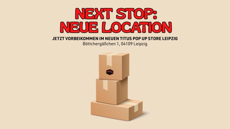 Next Step: Neue Location!