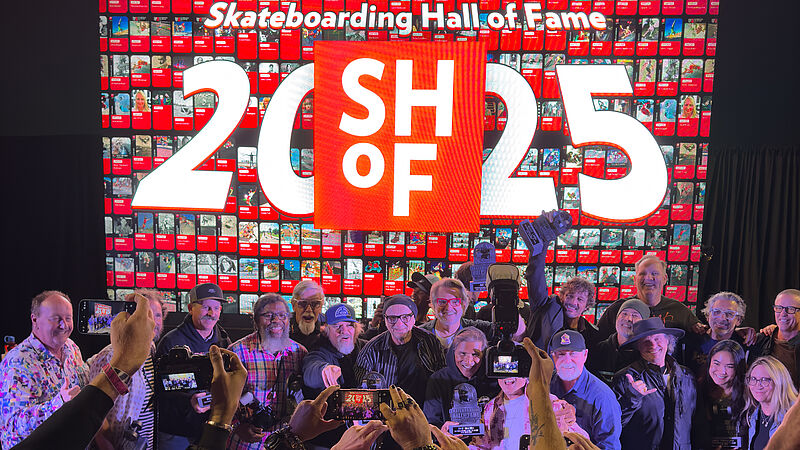 Titus Dittmann in die "Skateboarding Hall of Fame" aufgenommen