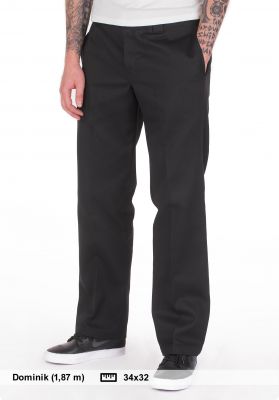 Dickies-Chinos-und-Stoffhosen-Slim-Straight-Dickies-Work-Pant-black-4.jpg