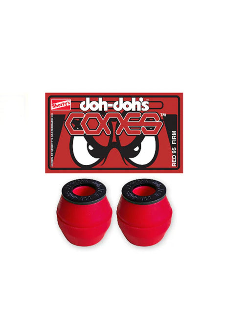 Doh-Doh Cones 95 red - 5 Set Box Lenkgummis red – Vorderansicht