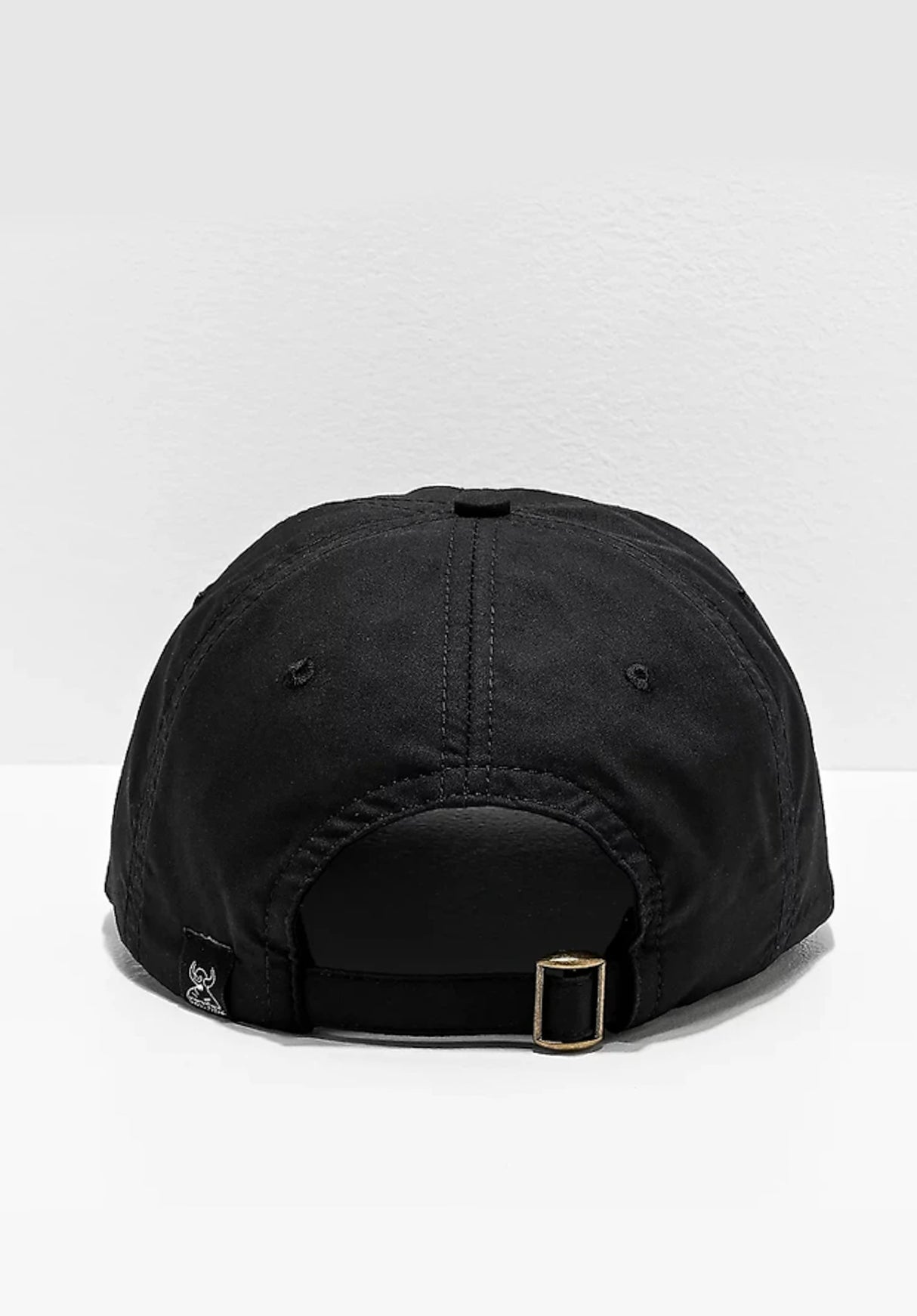 Toy-Machine Monster Unstructured Strapback Cap black – Rückenansicht