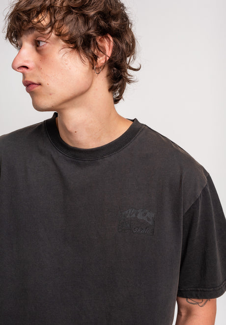 TITUS Heritage Clean T-Shirt blackfaded – Detailansicht 2