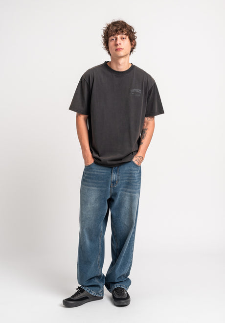 TITUS Heritage Clean T-Shirt blackfaded – Oberansicht