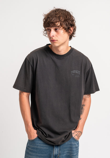 TITUS Heritage Clean T-Shirt blackfaded – Rückenansicht