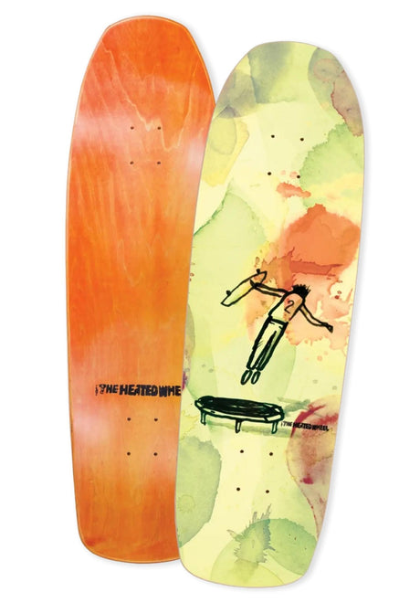 The Heated Wheel Christ Air Shaped Deck lightgreen – Vorderansicht
