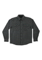 Belmont Flannel Top teal-black-grey Vorderansicht