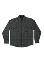 Belmont Flannel Top teal-black-grey Vorderansicht