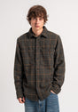 Willy navy-green checked Vorderansicht