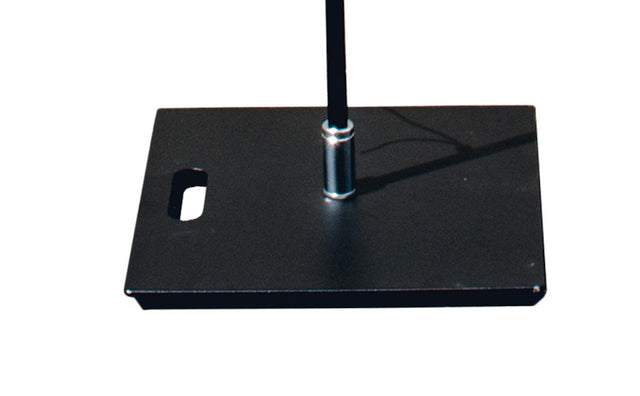 Ground Plate (for Icon Flag 280x40 cm) black Vorderansicht
