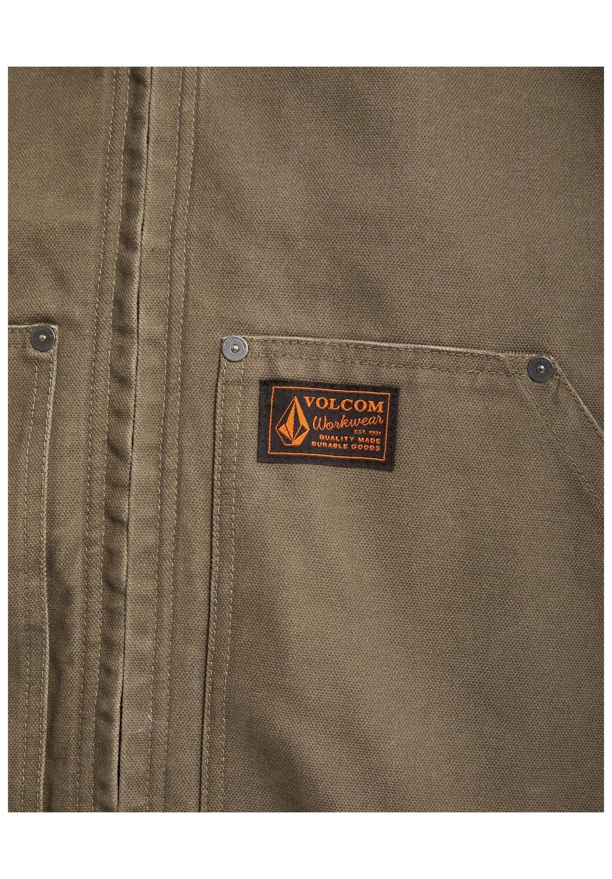 Volcom Hamilstorm Winterjacke earth – Oberansicht