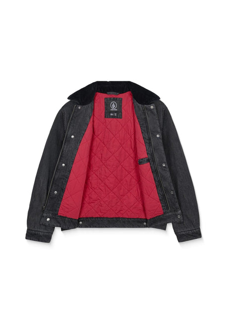 Volcom Stonewish Winterjacke black – Detailansicht 1