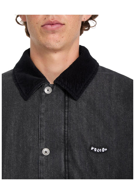 Volcom Stonewish Winterjacke black – Oberansicht