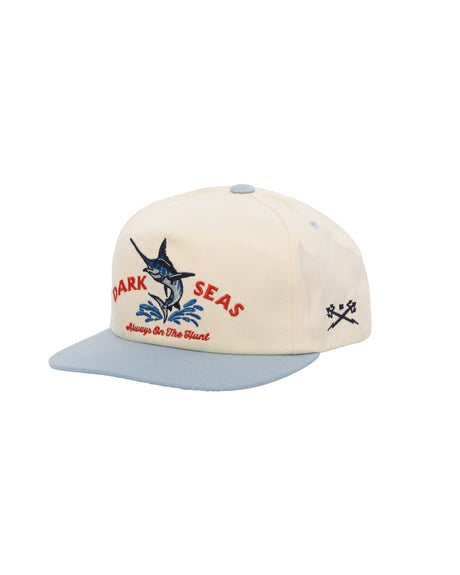 Dark Seas Vapor Cap white-lightblue – Vorderansicht