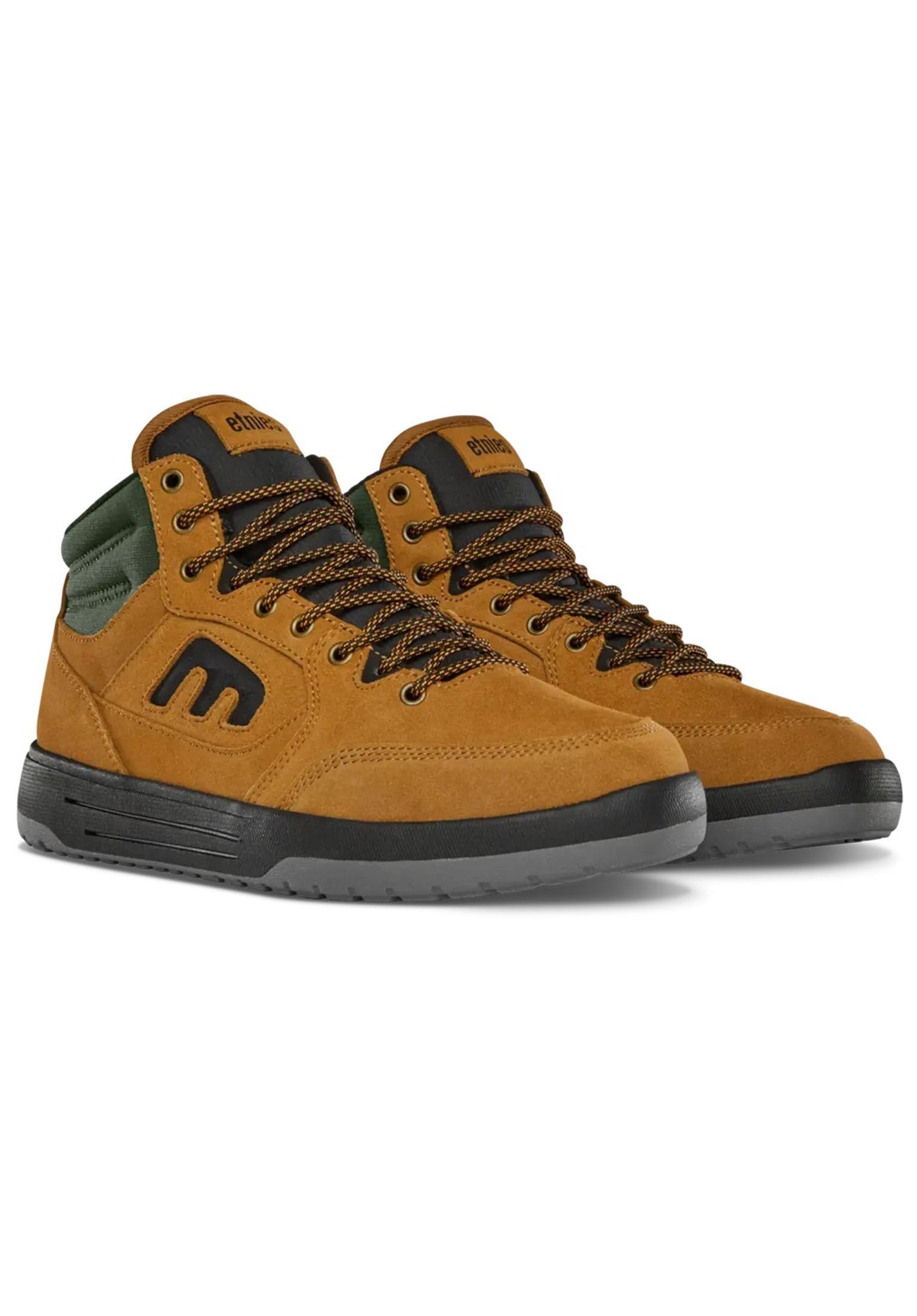 etnies Loot Hi WR Schuhe Jungs brown-black – Rückenansicht