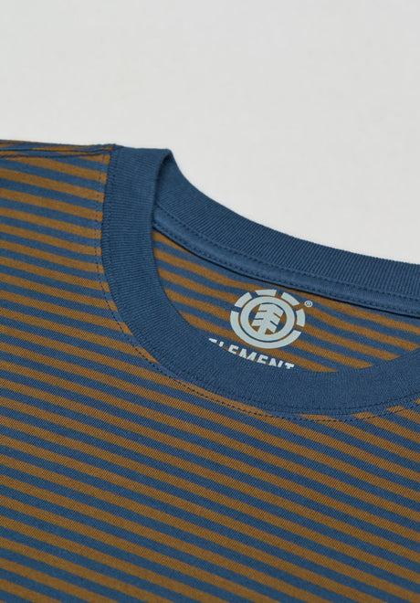 Element Icon Embroidery T-Shirt darkdenim-sepia – Detailansicht 1