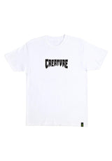 Creature Mono Heavyweight T-Shirt white – Vorderansicht