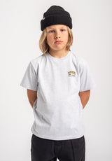 TITUS Heritage Classic Kids T-Shirt lightheathergrey – Vorderansicht