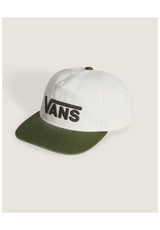 Vans Drop V Logo Snapback Cap green-balsam – Vorderansicht