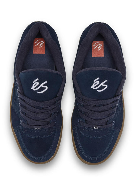 éS Accel Schuhe Jungs navy-gum – Detailansicht 1