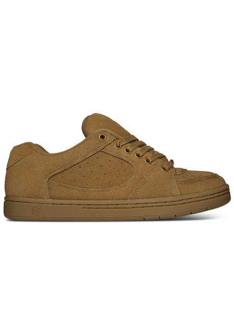 éS Accel Schuhe Jungs brown-gum – Vorderansicht