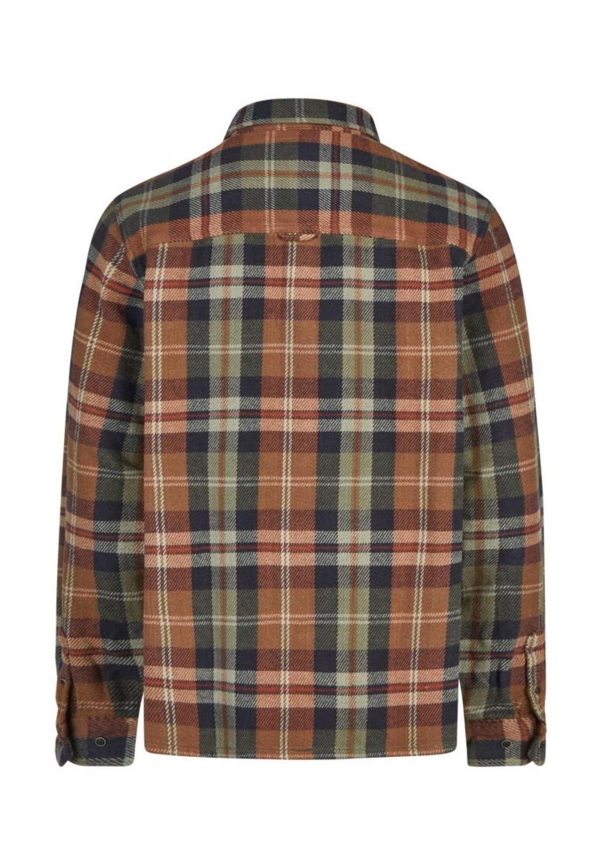 iriedaily Chillax Lumber Hemd-Langarm olive – Rückenansicht