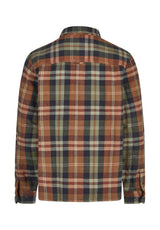 iriedaily Chillax Lumber Hemd-Langarm olive – Rückenansicht