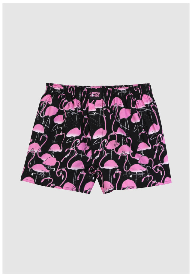 Greater Flamingos black Vorderansicht