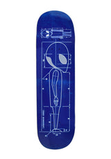 Blueprint navy Vorderansicht