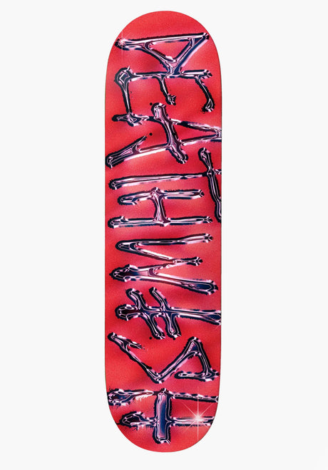 Deathwish OG Spray Chrome Deck chrome-red – Vorderansicht